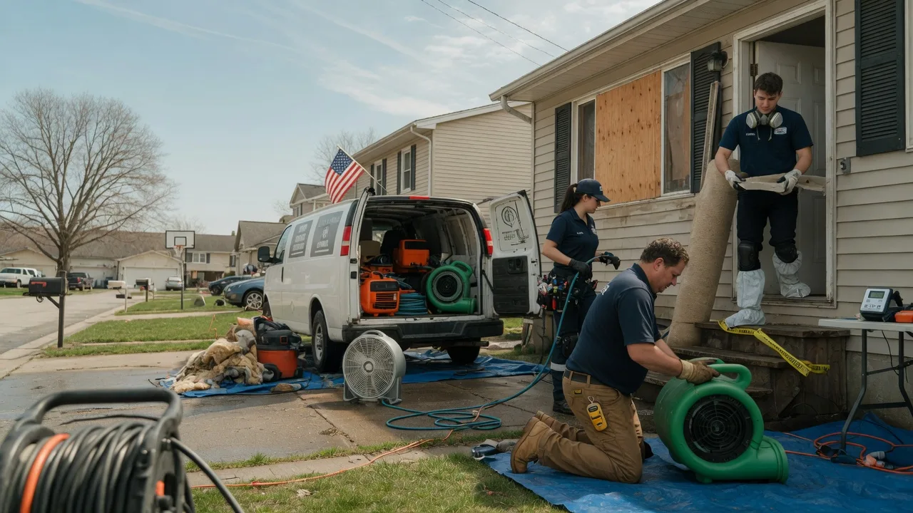 Water Damage Restoration in Fordville, ND near me